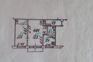 Продам квартиру 2-х комнатную с общей площадью 45.2м2, 4/5 эт., на улице Приборостроительная ул, г. Орёл, Орловская обл., Россия, агентство Федеральный Оператор Недвижимости