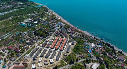 Продам коттедж/дачу 3-х комнатную с общей площадью 88.1м2, на улице Романтиков, Лазаревский район, г. Сочи, Краснодарский край, Россия, агентство JCat. Фотография №1
