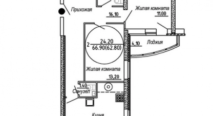 Купить квартиру на улице Спартака г. Тверь. Фотография №5