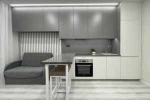 Продам квартиру 1 комнатную с общей площадью 41м2, 24/24 эт., на улице Мысхакское шоссе, Центральный район, г. Новороссийск, Краснодарский край, Россия, агентство Интернет-партнер