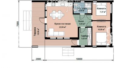 Купить дом 2-х комнатную, 84 кв. м., Россия, г. Старое мелково. Фотография №8