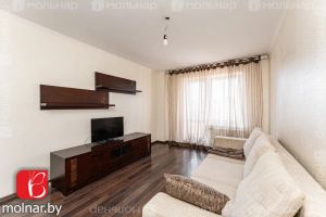Продам квартиру 1 комнатную с общей площадью 42.9м2, 5/11 эт., на улице Притыцкого ул, Фрунзенский район, г. Минск, Минск, Беларусь, агентство Мольнар