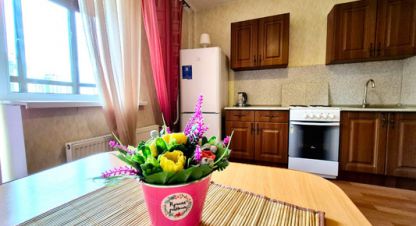 Сдам квартиру 1 комнатную с общей площадью 40м2, 9/27 эт., на улице Федора абрамова, г. Парголово, Санкт-Петербург, Россия, агентство Интернет-партнер. Фотография №1