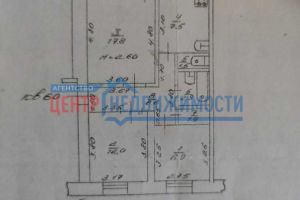 Продам квартиру 3-х комнатную с общей площадью 64м2, 5/5 эт., на улице Гоголя, г. Темрюк, Краснодарский край, Россия, агентство Центр-Недвижимости