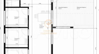Купить дом 3-х комнатную, 77 кв. м., Россия, г. Андрейково. Фотография №10