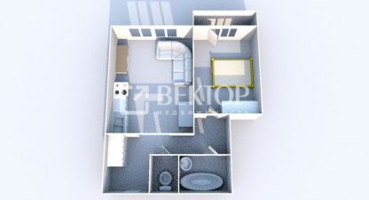 Продам квартиру 2-х комнатную с общей площадью 63.2м2, 11/17 эт., на улице Спасская ул, Дзержинский район, г. Ярославль, Ярославская обл., Россия, агентство Вектор. Фотография №1