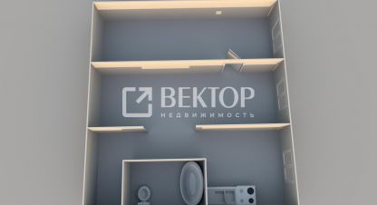 Продам квартиру 2-х комнатную с общей площадью 45м2, 1/5 эт., на улице Урицкого ул  47, Дзержинский район, г. Ярославль, Ярославская обл., Россия, агентство Вектор. Фотография №1