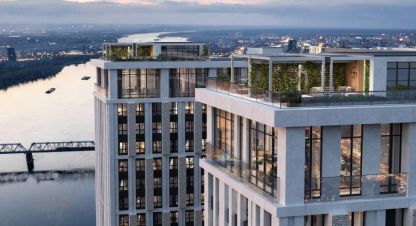 Продам квартиру 1 комнатную с общей площадью 89.3м2, 18/18 эт., на улице Большевистская, г. Новосибирск, Новосибирская обл., Россия, агентство JCat. Фотография №1