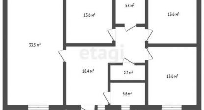 Купить дом 3-х комнатную, 110 кв. м., Россия, г. Солнечное. Фотография №8