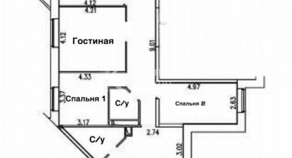 Продам квартиру 3-х комнатную с общей площадью 95м2, 19/22 эт., на улице Тимофея чаркова, г. Тюмень, Тюменская обл., Россия, агентство Капитель групп. Фотография №1