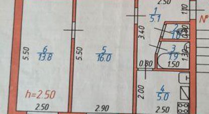 Продам квартиру 2-х комнатную с общей площадью 46м2, 1/3 эт., на улице Титова ул, г. Яблоновский, Адыгея респ., Россия, агентство АН Кредо. Фотография №1
