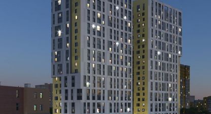 Продам квартиру 1 комнатную с общей площадью 26.04м2, 12/24 эт., на улице Бакалинская, г. Уфа, Башкортостан респ., Россия, агентство ЦН Авега. Фотография №1