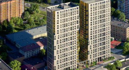 Продам квартиру 1 комнатную с общей площадью 34.8м2, 3/24 эт., на улице Бакалинская, г. Уфа, Башкортостан респ., Россия, агентство ЦН Авега. Фотография №1