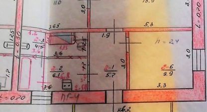 Купить дом 3-х комнатную, 53 кв. м., Россия, г. С докторово. Фотография №9