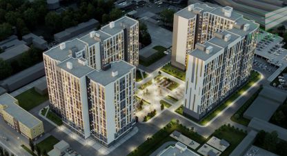 Продам квартиру 1 комнатную с общей площадью 37.3м2, 13/18 эт., на улице Механизаторов, г. Липецк, Липецкая обл., Россия, агентство Альфа. Фотография №1