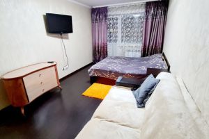 Сдам квартиру 1 комнатную с общей площадью 30м2, 3/5 эт., на улице Победы пр-кт, г. Южно-Сахалинск, Сахалинская обл., Россия, агентство Интернет-партнер