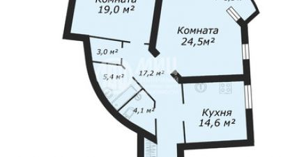 Купить квартиру 2-х комнатную, 88.5 кв. м., Россия, г. Электрогорск. Фотография №8