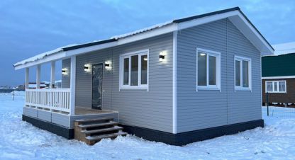 Продам дом 1 комнатный с общей площадью 57.1м2, на улице Деловая, г. Новая мельница, Новгородская обл., Россия, агентство Интернет-партнер. Фотография №1