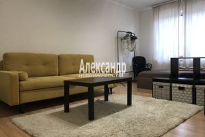 Продам квартиру 1 комнатную с общей площадью 34.4м2, 1/4 эт., на улице Боровая ул, г. Мурино, Ленинградская обл., Россия, агентство Интернет-партнер