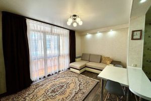 Продам квартиру 1 комнатную с общей площадью 46.7м2, 1/30 эт., на улице Солотчинское шоссе, Советский район, г. Рязань, Рязанская обл., Россия, агентство Интернет-партнер