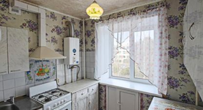 Продам квартиру 4-х комнатную с общей площадью 60.7м2, 4/5 эт., на улице Ленина ул, г. Молочное, Вологодская обл., Россия, агентство Интернет-партнер. Фотография №1