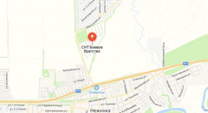 Продам земельный участок, на улице Снтсн боевое братство пограничников, г. Нежинка, Оренбургская обл., Россия, агентство ЦН Авега. Фотография №1