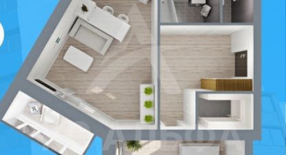 Продам квартиру 2-х комнатную с общей площадью 56.5м2, 7/11 эт., на улице Колхозная ул, г. Сыктывкар, Коми респ., Россия, агентство Интернет-партнер. Фотография №1