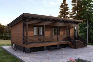 Продам дом 2-х комнатный с общей площадью 55.7м2, на улице Раздольная ул, г. Белая гора, Новгородская обл., Россия, агентство Интернет-партнер