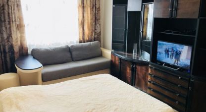 Сдам квартиру 1 комнатную с общей площадью 40м2, 8/16 эт., на улице Гск еж гск, г. Ханты-Мансийск, Ханты-Мансийский авт. окр., Россия, агентство Интернет-партнер. Фотография №1