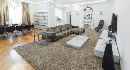 Сдам квартиру 4-х комнатную с общей площадью 340м2, 2/7 эт., на улице Хилков переулок, Хамовники район, г. Москва, Москва, Россия, агентство Интернет-партнер. Фотография №1