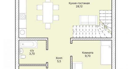 Купить дом 5-ти комнатную, 100 кв. м., Россия, г. Барнаул. Фотография №9
