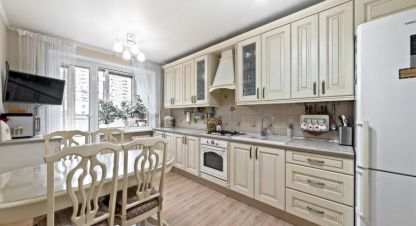Продам квартиру 3-х комнатную с общей площадью 74.7м2, 4/10 эт., на улице Задорожная, г. Ивантеевка, Московская обл., Россия, агентство Новый Формат. Фотография №1