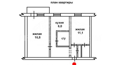 Купить 2-х комнатную квартиру в г. Севастополь. Фотография №2 Купить 2-х комнатную квартиру в г. Севастополь. Фотография №2
