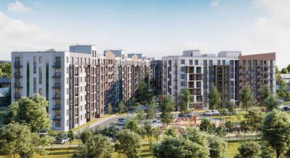 Продам квартиру 1 комнатную с общей площадью 46м2, 1/7 эт., на улице 2-й портовый пер, Пок малое исаково район, г. Малое исаково, Калининградская обл., Россия, агентство Home Invest. Фотография №1