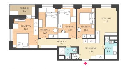 Купить квартиру на улице Колпакова ул г. Мытищи. Фотография №5