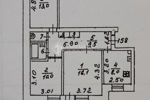 Продам квартиру 3-х комнатную с общей площадью 64.9м2, 2/9 эт., на улице Ленина, г. Киров, Кировская обл., Россия, агентство Премьер Недвижимость 