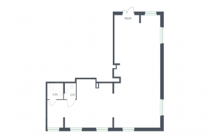 Продам офисное помещение с общей площадью 125.84м2, на улице Жилой комплекс невская долина, г. Новосаратовка дер, Ленинградская обл., Россия, агентство РН-эксперт