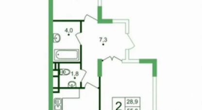 Продаётся квартира в г. Мирное . Фотография №7 Продаётся квартира в г. Мирное . Фотография №7