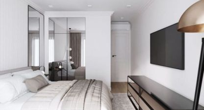 Купить квартиру 1 комнатную, 37.49 кв. м. Фотография №1 Продам квартиру 1 комнатную с общей площадью 37.49м2, 9/16 эт., на улице Никанорова ул, Киевский район, г. Симферополь , Крым авт. респ., Россия, агентство Интернет-партнер. Фотография №1