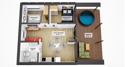 Продаётся дом в г. Ермолово. Фотография №7