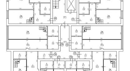 Купить квартиру 2-х комнатную, 45.1 кв. м., Россия, г. Пионерский. Фотография №10