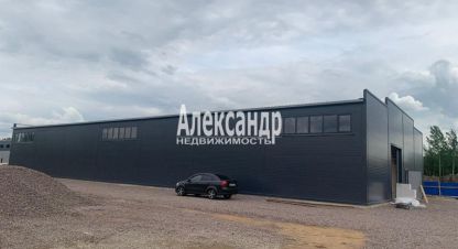Сдам производственно-складское помещение с общей площадью 840м2, на улице Ленинградская всеволожскоеское поселение посёлок ковалёво парковая, г. Посёлок ковалёво, Ленинградская обл., Россия, агентство Александр-Недвижимость. Фотография №1