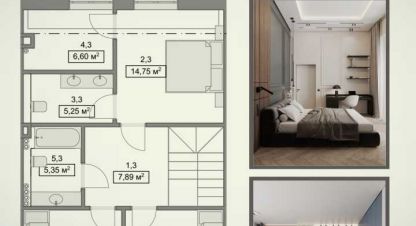 Купить дом 4-х комнатную, 134 кв. м., Украина, г. Ходосовка . Фотография №10