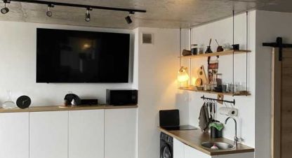 Снять квартиру 1 комнатную, 40 кв. м. Фотография №1 Сдам квартиру 1 комнатную с общей площадью 40м2, 21/25 эт., на улице Симоненка ул., г. Бровары , Киевская обл., Украина, агентство Aspo.biz. Фотография №1