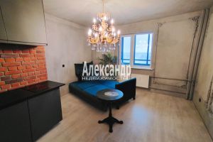 Продам квартиру с общей площадью 24.1м2, 10/13 эт., на улице Ленинградская всеволожский  мурино оборонная, Всеволожский район, г. Мурино, Ленинградская обл., Россия, агентство Александр-Недвижимость