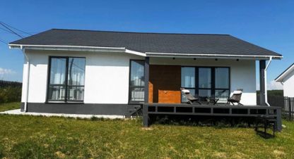 Продам дом 3-х комнатный с общей площадью 106м2, на улице Спортивная, г. Кожевенное, Нижегородская обл., Россия, агентство Интернет-партнер. Фотография №1