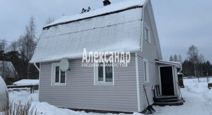 Продам дом 2-х комнатный с общей площадью 27.6м2, на улице Ленинградская приозерский  ларионовское сельское поселение снт ларионовское, Приозерский район, г. Снт ларионовское, Ленинградская обл., Россия, агентство Александр-Недвижимость. Фотография №1