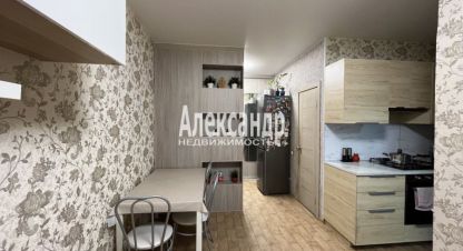 Продам квартиру 1 комнатную с общей площадью 35.1м2, 1/3 эт., на улице Ленинградская всеволожск комсомола, Всеволожский район, г. Всеволожск, Ленинградская обл., Россия, агентство Александр-Недвижимость. Фотография №1