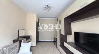 Продам квартиру 1 комнатную с общей площадью 34.1м2, 2/23 эт., на улице Ленинградская всеволожский  мурино воронцовский бульвар, Всеволожский район, г. Мурино, Ленинградская обл., Россия, агентство Александр-Недвижимость. Фотография №1