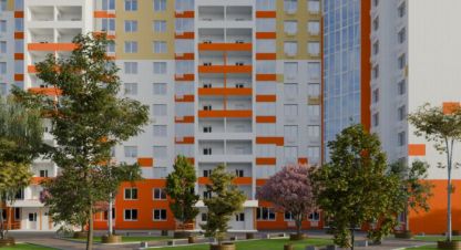 Купить квартиру 1 комнатную, 40 кв. м. Фотография №1 Продам квартиру 1 комнатную с общей площадью 40м2, 12/16 эт., на улице Нагорная, г. Оренбург, Оренбургская обл., Россия, агентство ЦН Авега. Фотография №1